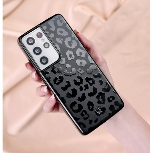 Funda Samsung Leopardo Negra
