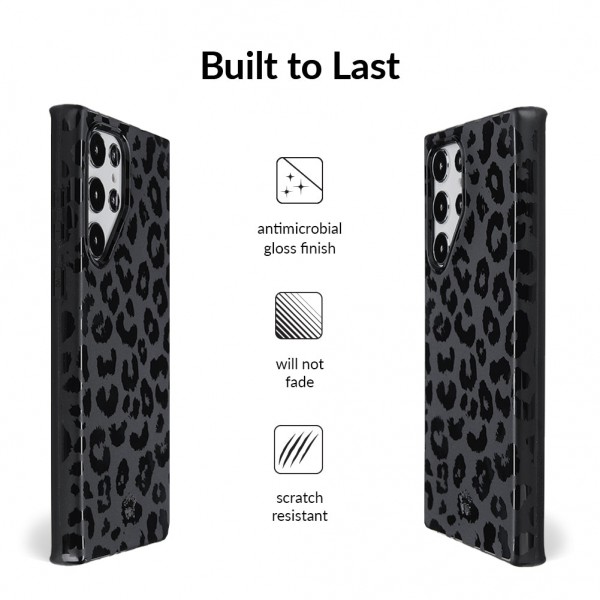 Funda Samsung Leopardo Negra