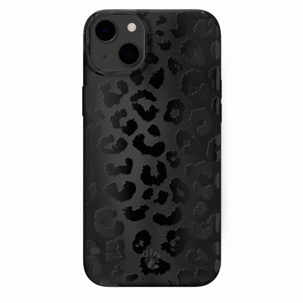 Funda iPhone Leopardo Negro