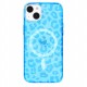 Funda iPhone Leopardo Azul Aqua