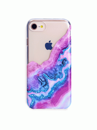 Estuche Geode Glitter Clear para iPhone
