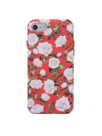 Funda Floral Rosas Blancas para iPhone